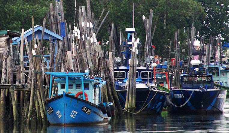 Bateau de pêche malais 11