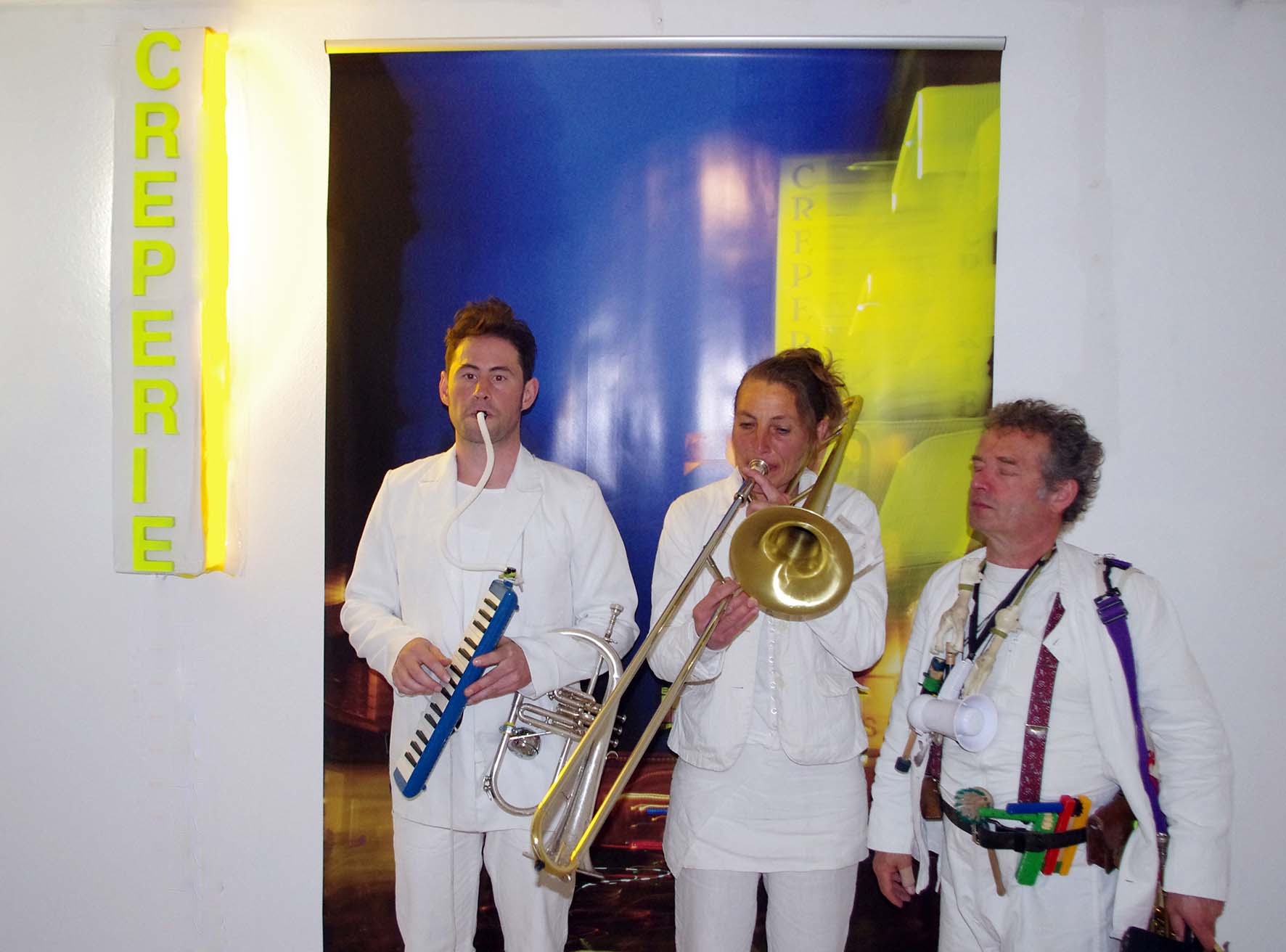 Vernissage en fanfare